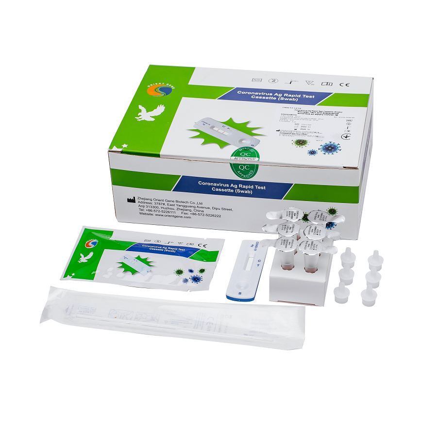 Coronavirus Ag Rapid Test Cassette (Swab) / Експрес-тест для визначення антигена до вірусу COVID-19